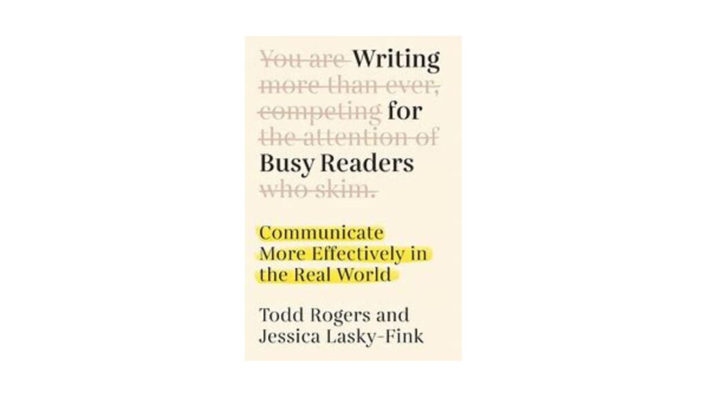 writing for busy readers
